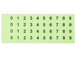 Табличка «Tempark» с номером телефона для временной парковки с подсветкой, черный