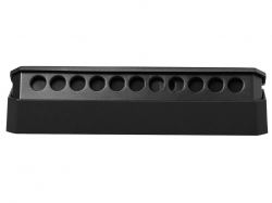 Табличка «Tempark» с номером телефона для временной парковки с подсветкой, черный