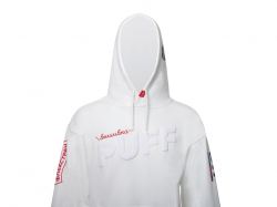 Худи оверсайз «Alpha.01» унисекс, молочный, все виды нанесения на текстиле на одной толстовке