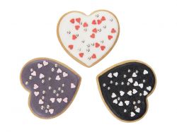 Набор пряников в форме сердец, 55 гр. 