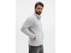 Куртка флисовая унисекс Nebo, светло-серая