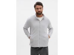 Куртка флисовая унисекс Nebo, светло-серая