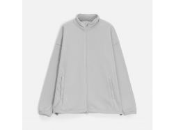 Куртка флисовая унисекс Nebo, светло-серая