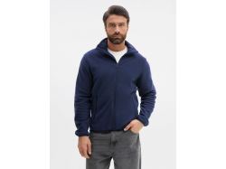 Куртка флисовая унисекс Ben Mac, темно-синяя