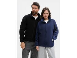 Куртка флисовая унисекс Ben Mac, темно-синяя