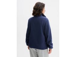 Куртка флисовая унисекс Ben Mac, темно-синяя