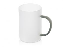 Стеклянная матовая кружка 