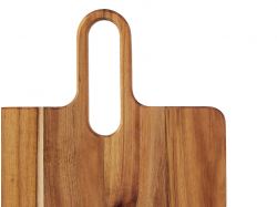 Деревянная доска с длинной ручкой из акации "Вэй"