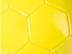 Футбольный мяч FABIO 1-го размера из искусственной кожи, желтый
