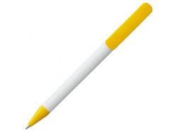 Ручка шариковая Prodir DS3 TPP Special, белая с желтым
