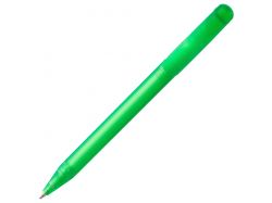 Ручка шариковая Prodir DS3 TFF Ring, светло-зеленая с серым