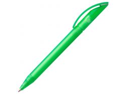 Ручка шариковая Prodir DS3 TFF Ring, светло-зеленая с серым