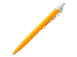 Ручка шариковая Prodir QS01 PMP-P, оранжевая с белым