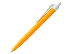 Ручка шариковая Prodir QS01 PMP-P, оранжевая с белым