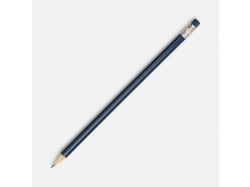 Карандаш простой Hand Friend с ластиком, темно-синий