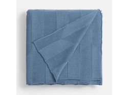 Плед Rombus, синий (дымчатый)