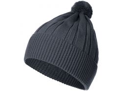 Шапка Knit Beat, темно-серая