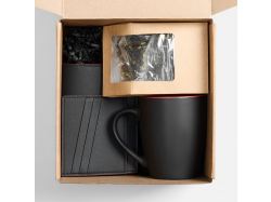 Набор Multimo Tea, черный с красным