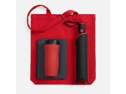 Набор Flexpen Black Walk, черный с красным