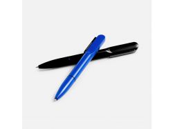 Ручка шариковая Lucenti с подсветкой логотипа, в футляре, черная