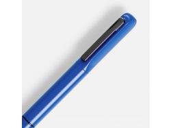 Ручка шариковая Lucenti с подсветкой логотипа, в футляре, синяя