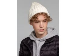 Шапка Norfold, белая (молочная)