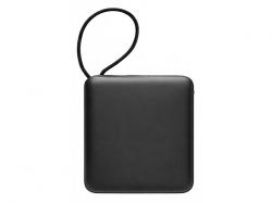 Магнитный беспроводной внешний аккумулятор c подсветкой лого «Энчант», 10000 мАч, черный