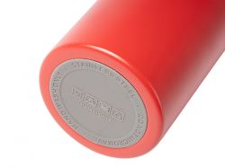 Термобутылка «Хэйду» с двойными стенками и корпусом из переработанной нержавеющей стали, красный