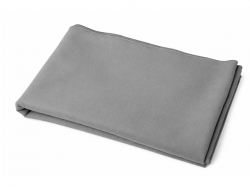 Легкое полотенце Gulpi  из микрофибры RPET с ремешком для складывания, 70*120 см, графит