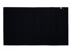 Легкое полотенце Gulpi  из микрофибры RPET с ремешком для складывания, 70*120 см, черный