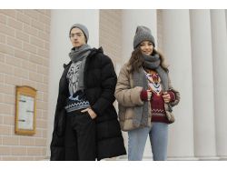 Набор Nordkyn Full Set с шарфом, серый