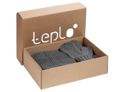 Набор Nordkyn Full Set с шарфом, серый