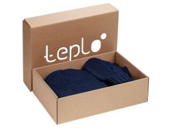 Набор Nordkyn Full Set с шарфом, синий