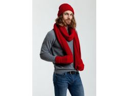 Набор Nordkyn Full Set с шарфом, красный