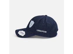 Бейсболка Denimate, темно-синяя