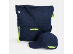 Сумка для покупок Denimate, темно-синяя