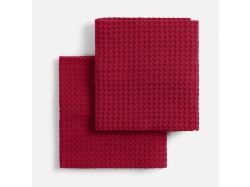 Набор кухонных полотенец Good Wipe, красный