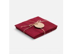 Набор кухонных полотенец Good Wipe, красный