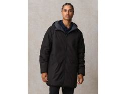 Куртка-парка унисекс Reverse, черная