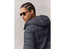 Куртка-парка унисекс Reverse, черная