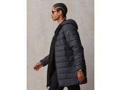 Куртка-парка унисекс Reverse, черная