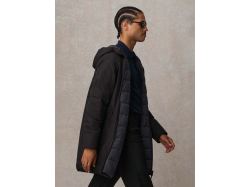 Куртка-парка унисекс Reverse, черная