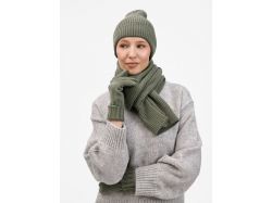 Перчатки Catch Match, зеленые (полынь)