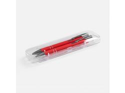 Набор из 2 ручек Keskus Soft Touch, красный