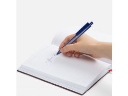 Ручка шариковая Ridge в футляре, синяя