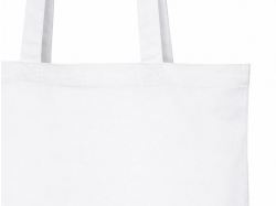 Сумка «Твил» из хлопка, 210 г/м2, белый