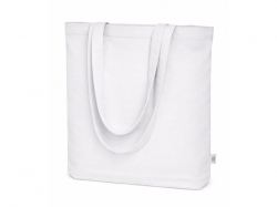 Сумка «Твил» из хлопка, 210 г/м2, белый