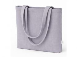 Сумка «Твил» из хлопка, 210 г/м2, серый