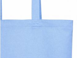 Сумка «Твил» из хлопка, 210 г/м2, голубой
