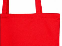 Сумка «Кэррими 180» из хлопка, 180 г/м2, красный